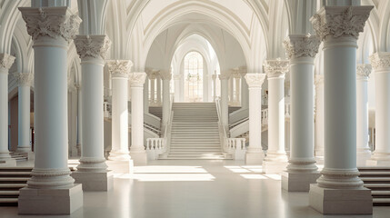 Stunning Architecture, Classic and Contemporary. Generative Ai