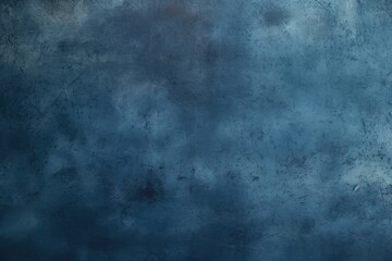 Obraz na płótnie Canvas Abstract grunge decorative dark blue stucco wall background for web banner, design template, Generative AI