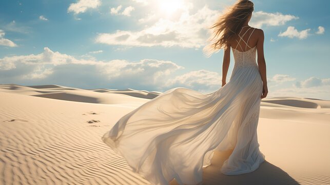 Wind Dress in White Wind Dress in White