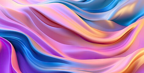 A colorful background with a wavy design, created with Generative Ai Technology