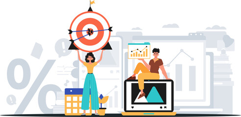 Digital Marketing Team. Ready to use banner