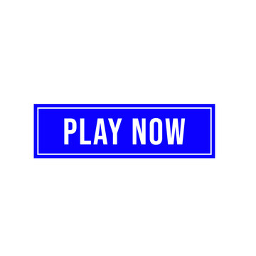 play now button colored editable call to action buttons vector illustrations