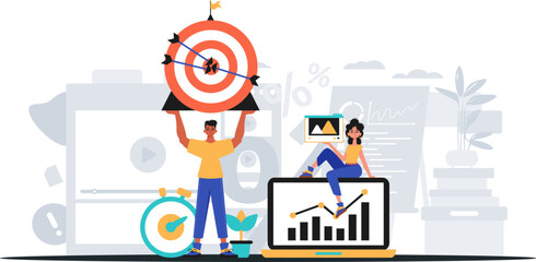 Digital Marketing Team. Ready to use banner