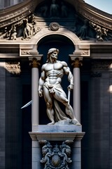 statue of saint john the baptist