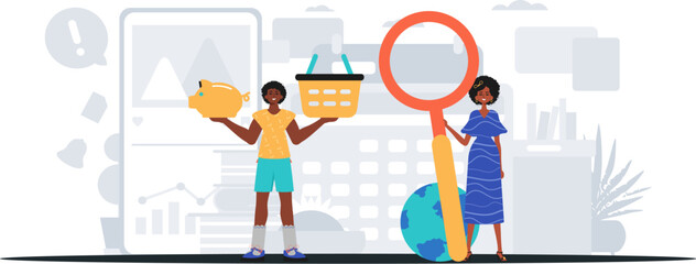 Digital Marketing Team. Ready to use banner