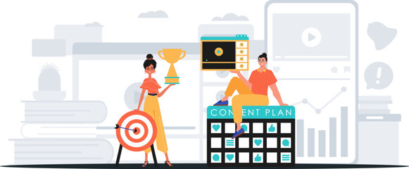 Digital Marketing Team. Ready to use banner