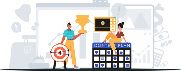 Digital Marketing Team. Ready to use banner