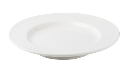white  plate on transparent png