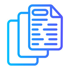 version control gradient icon