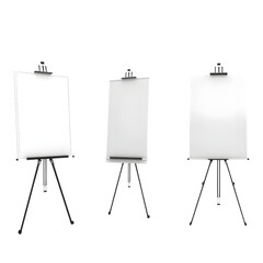Boardroom Aluminum Flipchart Whiteboard and Display Easel Stand with Adjustable Height Telescope Tripo