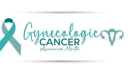 Vector illustration on the theme of Gynecologic Cancer awareness month observed each year in September.