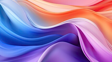 Obraz premium Close-up view of a vibrant and colorful background, abstract background created with Generative Ai Technology