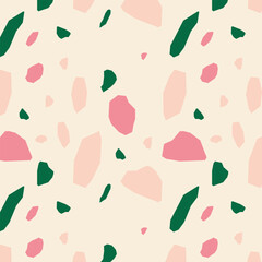 marble chips pattern. Decorative texture. Abstract background. Vector illustration. Natural stone, material, surface.