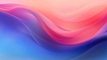 Fototapeta na wymiar Multicolored abstract line and wave gradient background. Generative Ai