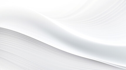 Obraz premium White gradient abstract line and wave background. Generative Ai