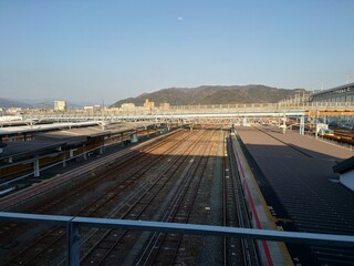 Fototapeta premium railway station