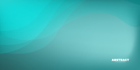 Abstract transparant wave shape blue color background vector