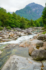 Verzasca Valley in Switzerland