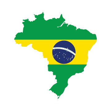 Brazil Flag Vector Image
