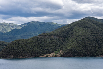Natural Scenery of Lugu Lake Plateau Lakes in the Yunnan-Guizhou Plateau, China
