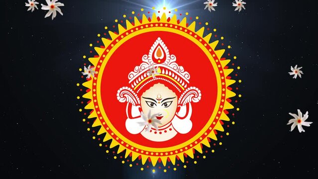 DURGA PUJA VIDEO BACKGROUND in Loop