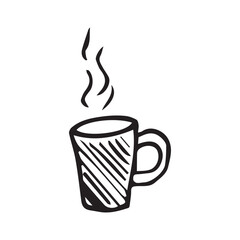 tea. coffee. cocktail. tasty. sweet. hot. cold. drink. water. glass. teapot. icon. drink a drink. alcohol. alcohol. cool. doodle art. black color. vector illustration.