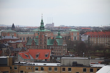 View from Round Tower, copenhagen, denmark