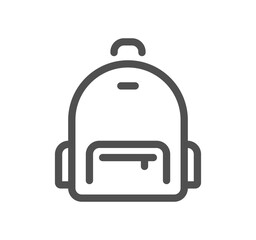 School and university related icon outline and linear symbol.
