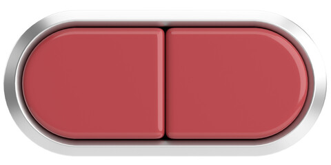 3D button. Scoreboard. 3D illustration.