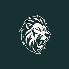 Fototapeta premium Lion logo design vector illustration