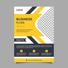 Corporate flyer design template