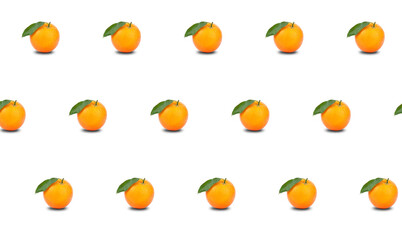 orange fruit pattern for background or textures