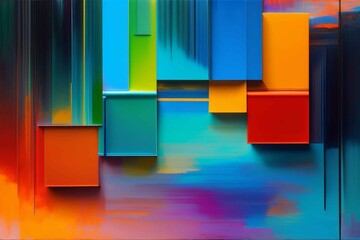 Colorful abstract wallpaper background