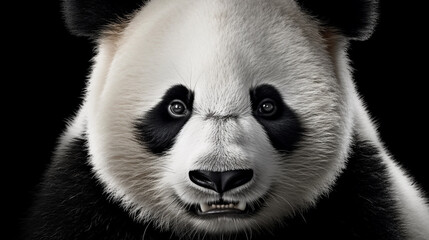 Fototapeta premium panda bear HD 8K wallpaper Stock Photographic Image