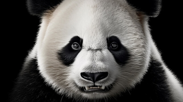 panda bear HD 8K wallpaper Stock Photographic Image