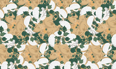 JICAMA PATTERN FOR BACKGROUND OR TEXTURE