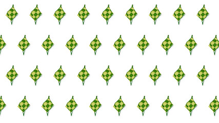 Fototapeta premium ketupat pattern for background or texture