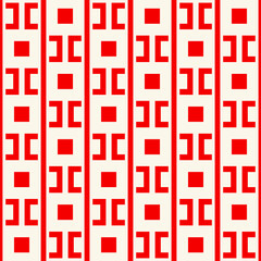 Figures ornament. Seamless pattern. Geometrical backdrop. Shapes background. Geometric wallpaper. Polygons motif. Digital paper. Textile print. Abstract vector.