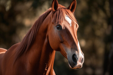 Obraz premium Horse shot