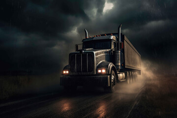 A Trucker's Desperate Race through Chaos. Generative AI