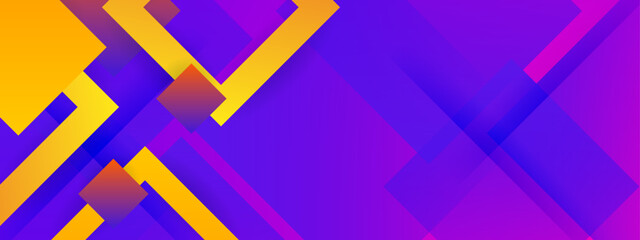 Colorful Abstract geometric vector Web banner design background, header Templates design.