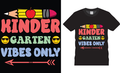 Welcome back to school typography t shirt design vector template.School t shirts design vector Illustration.Fully editable and premium vector graphic design.Ready for print poster, card, mug, pod.