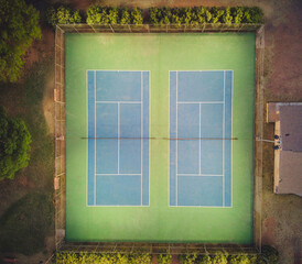 tennis court