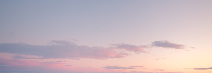 Beautiful colorful sunset sky textures for sky replacement 