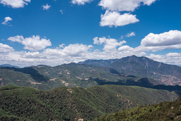 AerialphotographyofnaturalsceneryoftheYunnan-GuizhouPlateauinChina