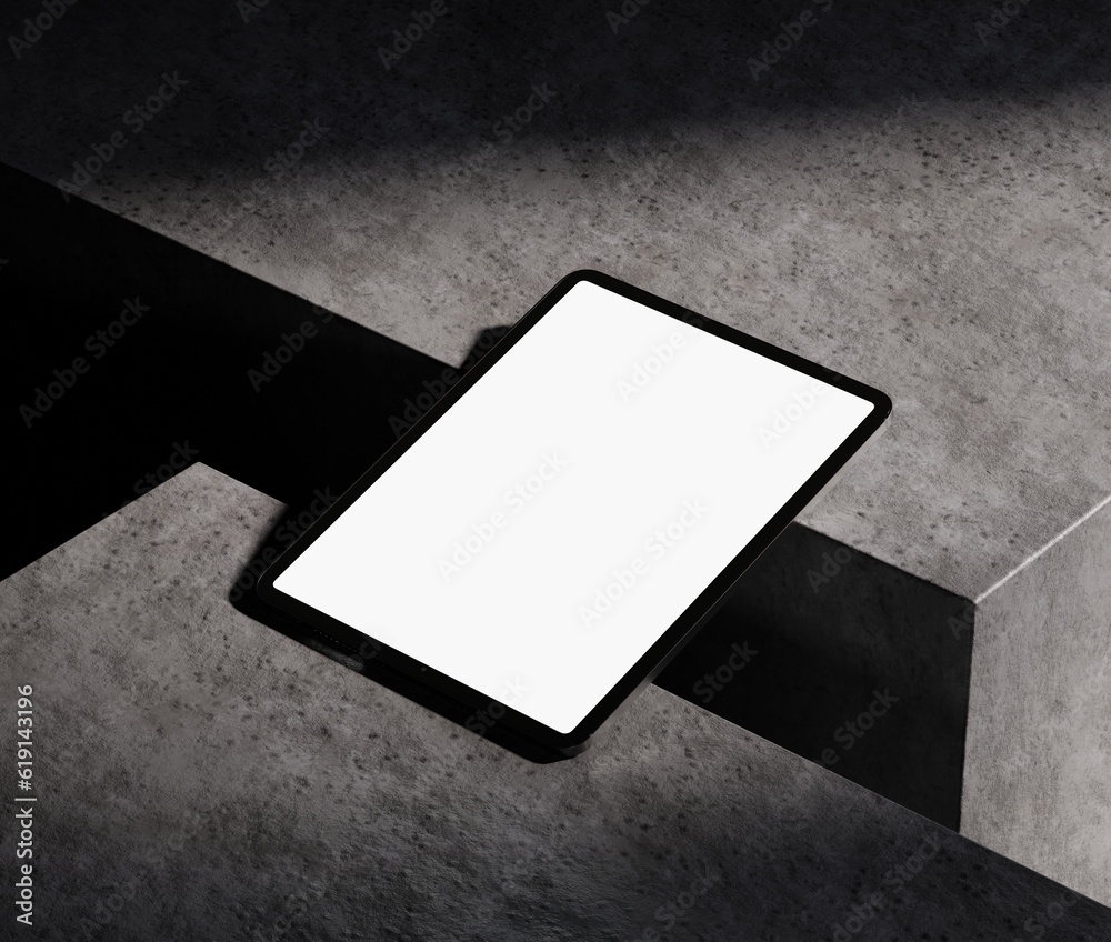 Wall mural responsive web design and website mockup, devices collection mockups, smartphone desktop tablet lapt