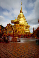 Fototapeta premium temple that doi suthep