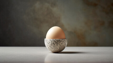 egg on a table HD 8K wallpaper Stock Photographic Image