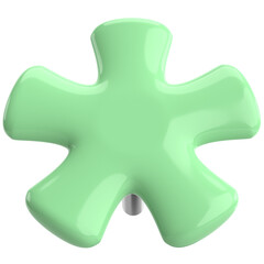 Obraz premium Push pin. Drawing pin. 3D pin. 3D illustration.