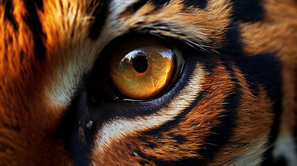 close up of a tiger HD 8K wallpaper Stock Photographic Image - Powered by Adobe